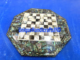 Christmas Gifts Marble Chess Board / Marble Chess Board Table Handmade Gemstones Inlay / Collectible Marble Chess Set Table Handmade gifts Unique Handicrafts IND