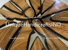 epoxy table top, Clear Epoxy Resin Table Top Living Room Home Decor Unique Handicrafts IND