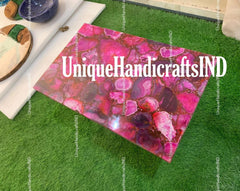Executive Table /Kitchen Countertops Island Slab, Pink Agate coffee table Farmhouse Furniture Unique Handicrafts IND