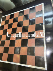 Christmas Gifts Buy Chess Set | Black Marble Chess Set | Chess Set | Novelty Chess Set | Gift for Chess Lover | Travel Board Game Unique Handicrafts IND