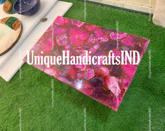 Executive Table /Kitchen Countertops Island Slab, Pink Agate coffee table Farmhouse Furniture Unique Handicrafts IND