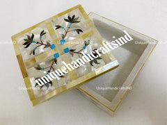 Engraved Birth Flower jewellery Box, Travel Jewelry Box, Birthday Gift, Bridal Party Gifts, Bridesmaid Gifts, Gift for her Unique Handicrafts IND