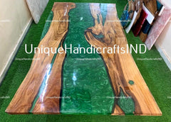Epoxy Table, dining, sofa, center table top Live Edge Walnut Table ,Custom Order, Epoxy Resin River Table, Natural Wood Epoxy Countertop Unique Handicrafts IND
