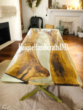 Epoxy Dining Table, Epoxy coffee Table, Epoxy Table, Clear Resin Table, Custom Made Table Handmade Indoor Outdoor Furniture Unique Handicrafts IND