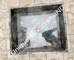 Buy Elegant Labradorite Gem stone Sink, Labradorite Wash Basin For Decorative Luxury Bathrooms Stone Wash Basin For Bathroom & Kitchen Decor Unique Handicrafts IND