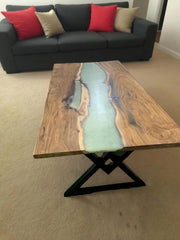 Epoxy Table Top, Epoxy Resin Table, Custom Dine Table, Coffee Table, Epoxy Dine Table, Live Edge Table, Epoxy Coffee Table Home Decor Unique Handicrafts IND