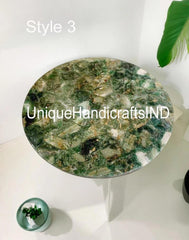 Stone coffee table, Semi Precious Stone Round/Square Center Table Top, Natural Quartz Table Top, Quartz Desk Table Top Home Décor Unique Handicrafts IND