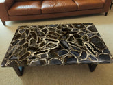 Stone Coffee Table Top Agate for Luxury, fashionable and modern dining room furniture, modern living room dining table top Slabs Unique Handicrafts IND