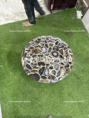 Entryway Furniture Agate Stone Coffee Table | Handmade Unique Agate Resin Table | Elegant Living Room Decor Unique Handicrafts IND