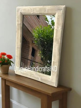 Wall Mirror, Sunburst Selenite Crystal Wall Hanging Mirror , Luxury Bathroom & Kitchen Decor Round Art Deco Wall Mirrors Handmade Gifts Unique Handicrafts IND