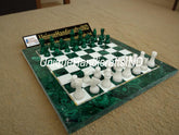 Christmas Gifts Elegant Marble Chess Set | Modern Handcrafted Marble Chess Board & Pieces | Gift for All Occasions | Birthday Gift Him Unique Handicrafts IND
