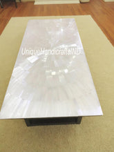 Stunning Selenite Gemstone Dining Table, Console Bar Table, Selenite Crystal Stone Table, Outdoor Table, Modern Arts Table, Hallway Decors Unique Handicrafts IND