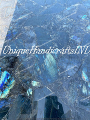 Buy Labradorite Table Top Handmade Coffee Table, Side Table, Sofa Table, Dining Table Living Room, Office, or Dining Area Countertop Slab Unique Handicrafts IND