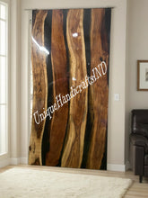 Exterior Wooden Black Epoxy Doors, Barn Door, Sliding Door, For Apartment, Interior bathroom door & Modern barn door, wood door, patio door Unique Handicrafts IND