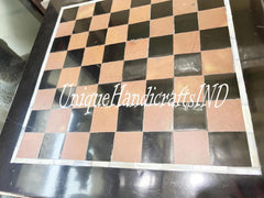 Christmas Gifts Buy Chess Set | Black Marble Chess Set | Chess Set | Novelty Chess Set | Gift for Chess Lover | Travel Board Game Unique Handicrafts IND