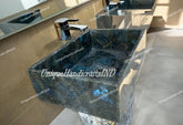 Luxury Labradorite Vessel Sink – Semi-Precious Stone Countertop Sink for Kitchen & Bathroom Decor Unique Handicrafts IND
