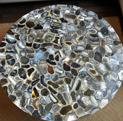 Elegant Stone Coffee Table – Handmade Mid Century Modern Home Decor & Custom Gift Idea Unique Handicrafts IND