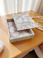 Mother’s Day Gift – Handmade Rose Quartz Jewelry Box, Elegant Crystal Keepsake for Her Unique Handicrafts IND