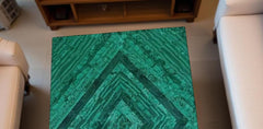 Malachite Stone Center Table – Decorative Green Gemstone Furniture for Home & Hotel Unique Handicrafts IND