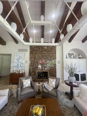 Petrified Wood Wall Panel – Natural Stone Slabs for Living Room Decor Unique Handicrafts IND