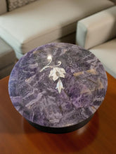 Luxury Amethyst Gemstone Table Top – Semi-Precious Stone for Home/Office Decor Unique Handicrafts IND