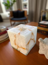 White Quartz Agate Tissue Box Cover | Handmade Gemstone Napkin Holder | Natural Stone Bathroom Decor | Luxury Home Accessory Unique Handicrafts IND
