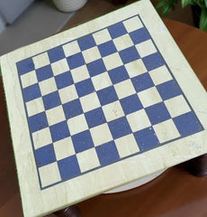 Premium Lapis Lazuli Stone Chess Set | Handmade Inlay Board with Matching Chess Pieces Personalized Gifts Unique Handicrafts IND