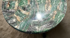 Elegant Green Agate Stone Table | Handmade Gemstone Coffee Table for Home & Office Decor Unique Handicrafts IND