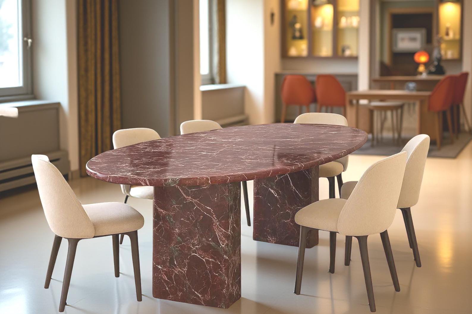 Green Marble Coffee Table | Mother of Pearl Inlay Pietra Dura Floral Art | Decorative Handmade Furniture for Living Room Unique Handicrafts IND