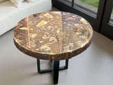 Elegant African Jasper Stone Coffee Table Handmade Gemstone Furniture for Living Room & Office Decor Unique Handicrafts IND