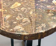 Elegant African Jasper Stone Coffee Table Handmade Gemstone Furniture for Living Room & Office Decor Unique Handicrafts IND