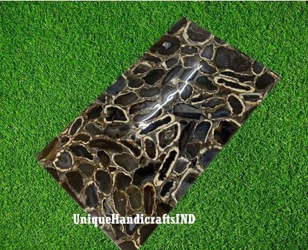 Stone Coffee Table Top Agate for Luxury, fashionable and modern dining room furniture, modern living room dining table top Slabs Unique Handicrafts IND