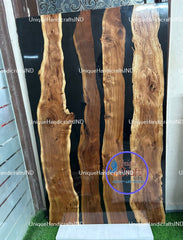 Wooden Barn door ,Black Epoxy Resin Wooden Handmade Arts Entrance Front Doors Wood Wall Decor Art, Unique Door for home and Hotels Unique Handicrafts IND