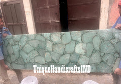Amazonite  Countertop, Kitchen & Dining Countertop, Gemstone Bathroom Vanity Countertops, Amazonite Table top Home Decor Furniture Unique Handicrafts IND