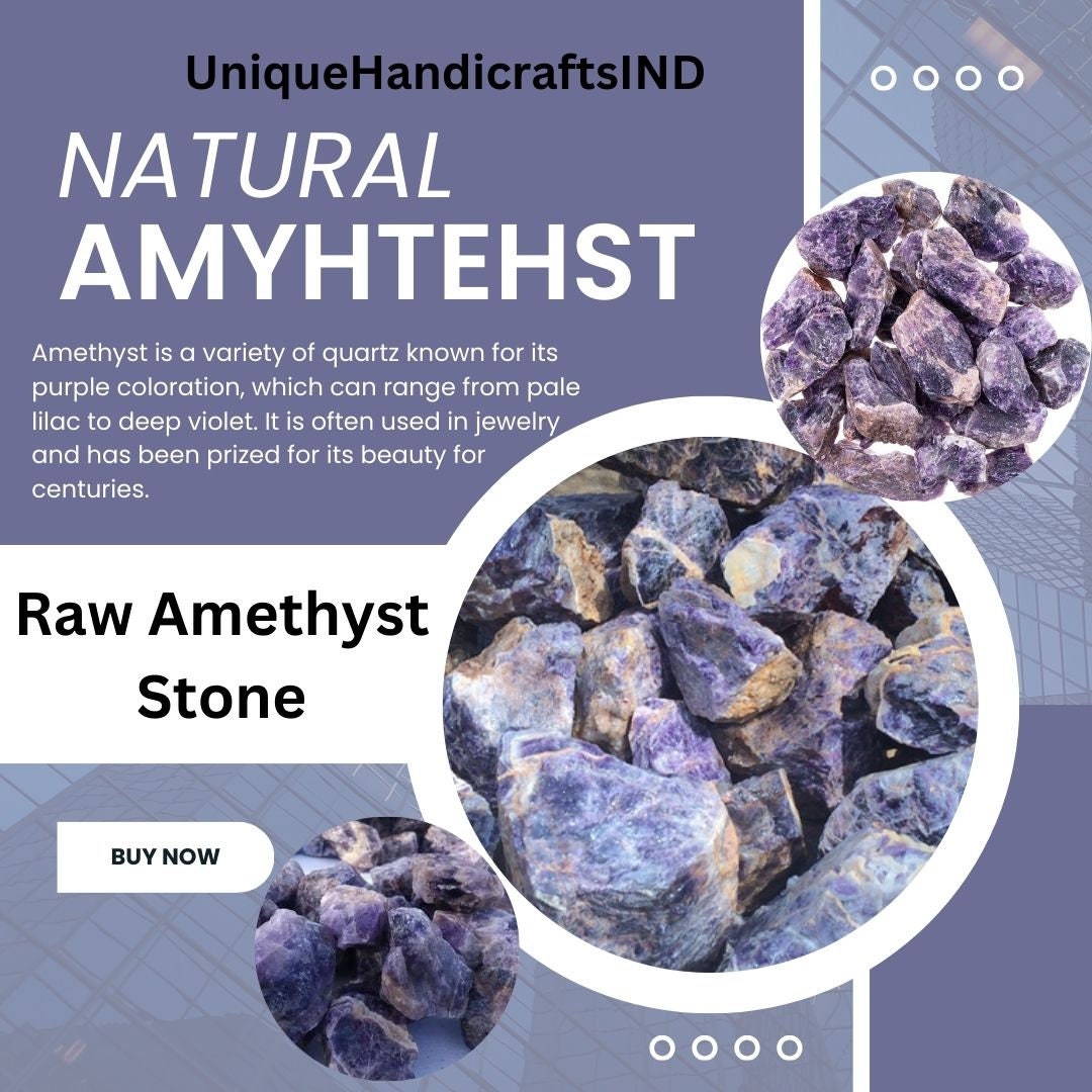 Amethyst Gemstone Lazy Susan Coffee Table – Purple Stone Table Top – Luxury Furniture for Home & Office Unique Handicrafts IND