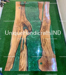 Epoxy Table, dining, sofa, center table top Live Edge Walnut Table ,Custom Order, Epoxy Resin River Table, Natural Wood Epoxy Countertop Unique Handicrafts IND