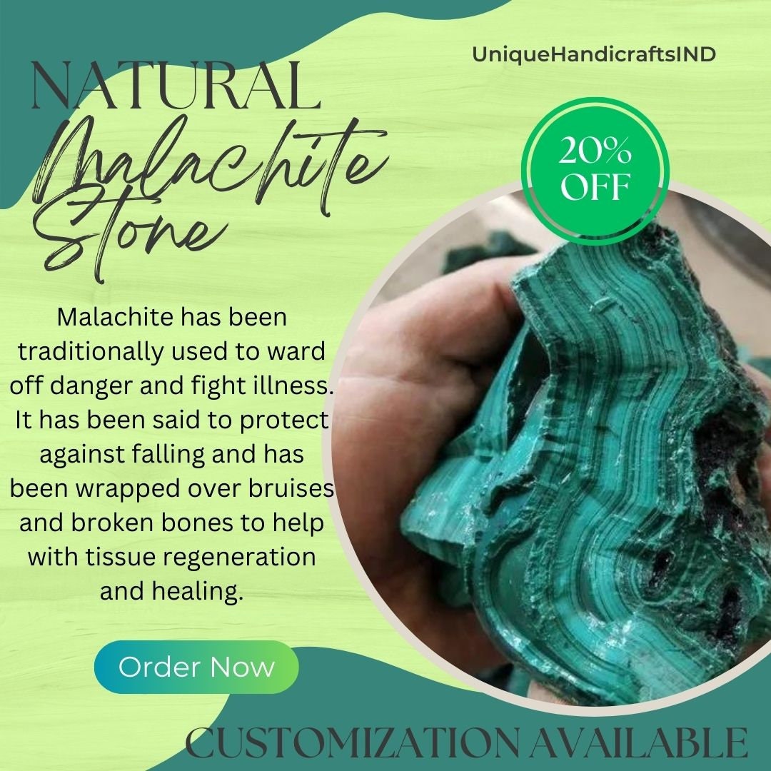 Malachite Obelisks Set of 2 | Handmade Marble Obelisk with Overlay Design | Unique Showpiece Living Room Decor Unique Handicrafts IND