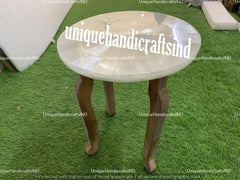 Selenite Table Top,Selenite Coffee Table Top,Selenite Round Dining Table Top,Selenite Counter Table Top,Home Decor Sun Rays Design Unique Handicrafts IND