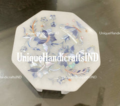Natural Marble Coasters, Drink Coasters, Stone Coasters Set With Holder, Inlay Coasters,Wedding, Valentine, Housewarming, Mothers Day Gifts Unique Handicrafts IND