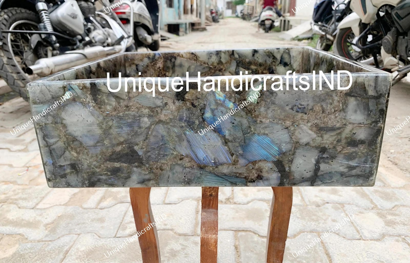 Buy Elegant Labradorite Gem stone Sink, Labradorite Wash Basin For Decorative Luxury Bathrooms Stone Wash Basin For Bathroom & Kitchen Decor Unique Handicrafts IND