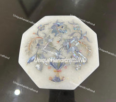 Halloween Sale Mother of Pearl Inlay Coaster set, Wedding Gift, Custom Coasters, Gift for Home, Personalized Marble Coaster, Engagement Gift Unique Handicrafts IND