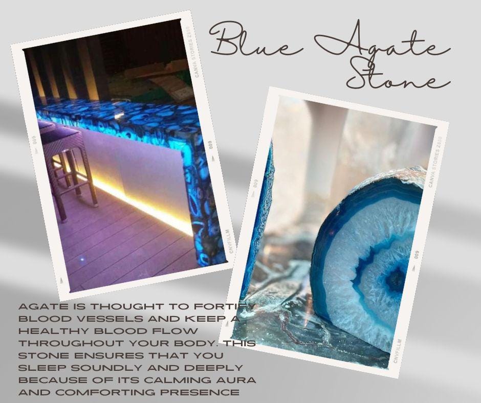Buy Custom Blue Agate Gemstone Sink Hand-Carved Wall Mounted Sink and Luxury Washbasin for Elegant Bathroom Decor Unique Handicrafts IND