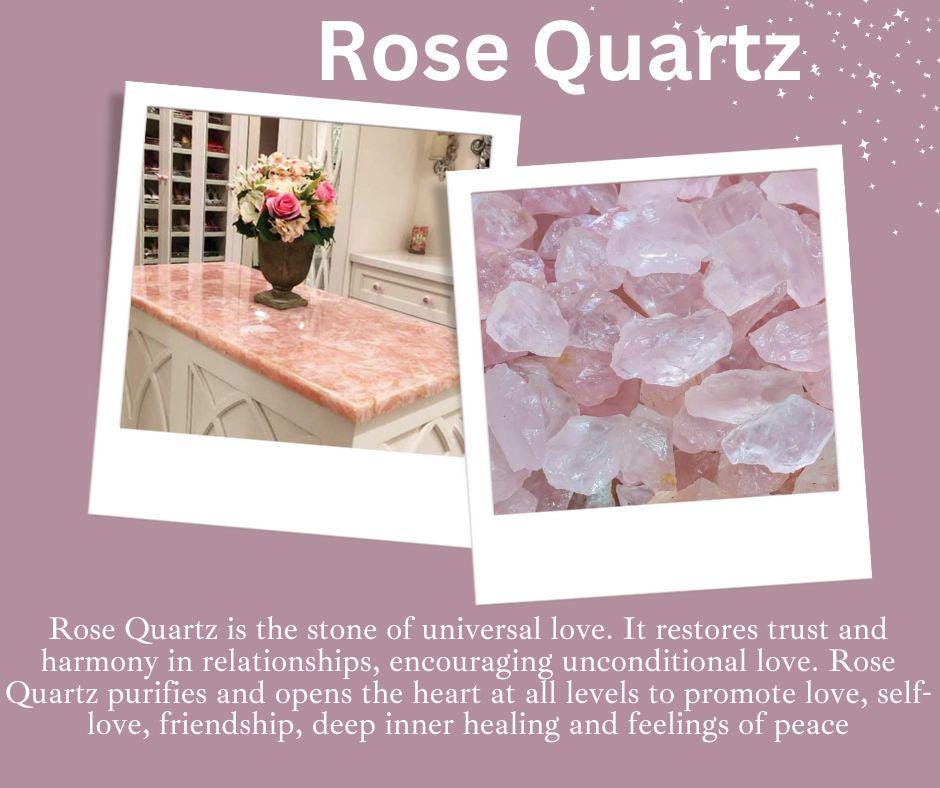 Buy Rose Quartz Gemstone Wall Mirror | Handmade Crystal Mirror for Living Room or Bedroom Unique Handicrafts IND