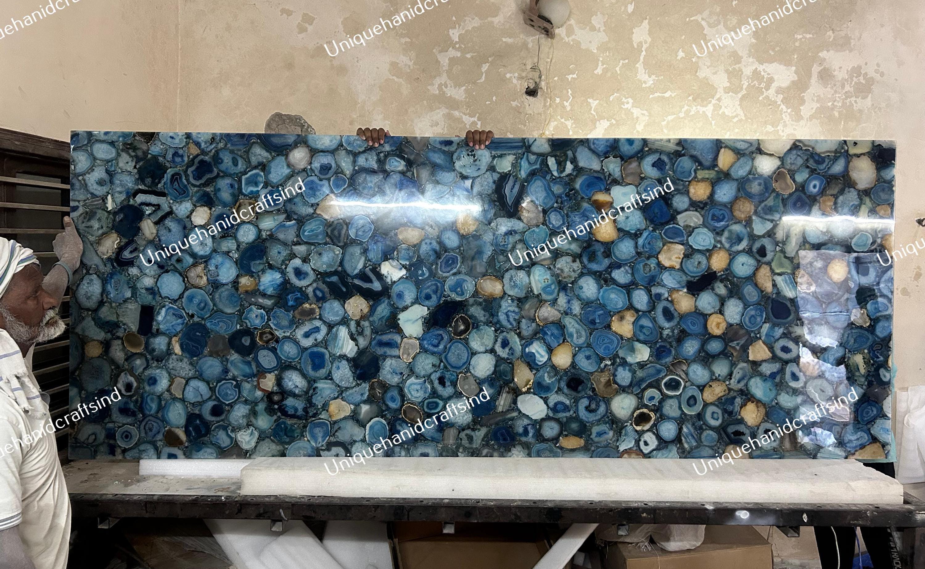 Wall Panel & Coffee Table Slab – Multi-Functional Marble Countertop Island, Unique Home Decor, Luxury Furniture, Modern Slab for Kitchen Unique Handicrafts IND