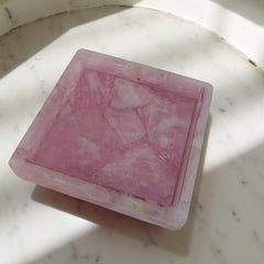 Rose Quartz Bathroom Set, Elegant Bathroom Accessories, Agate Soap Pump, Stone Soap Dispenser, Luxury Vanity Set, Crystal Decor Unique Handicrafts IND