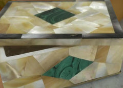 Mother of Pearl Jewelry Box | Handmade Keepsake Box | Luxury Collectible Gift for Loved One | Elegant Trinket Storage Box Unique Handicrafts IND