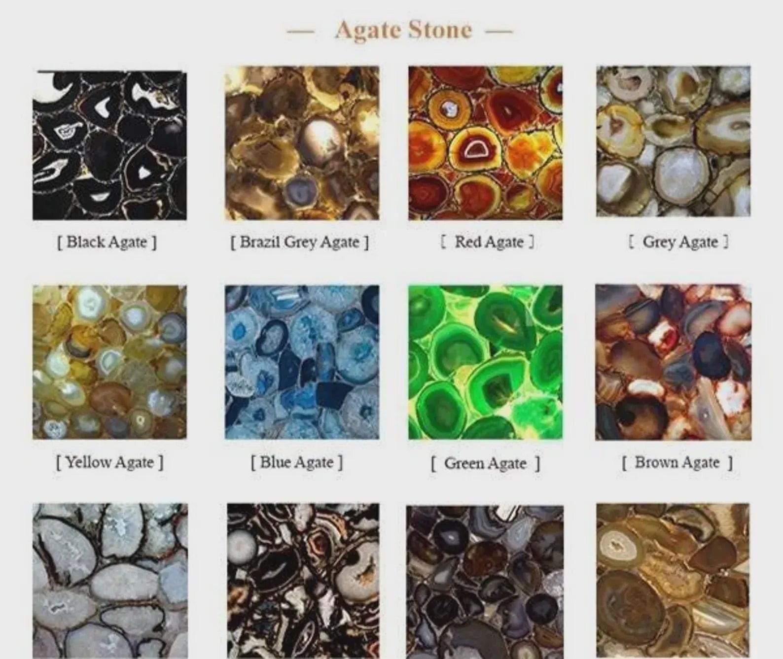 Handmade Agate Tabletop | Coffee, Center, Side, or Dining Table | Natural Stone with Wooden Stand | Unique Home Decor Furniture Unique Handicrafts IND